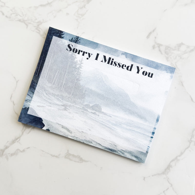 Sorry I Missed You - Mini Sticky Notes