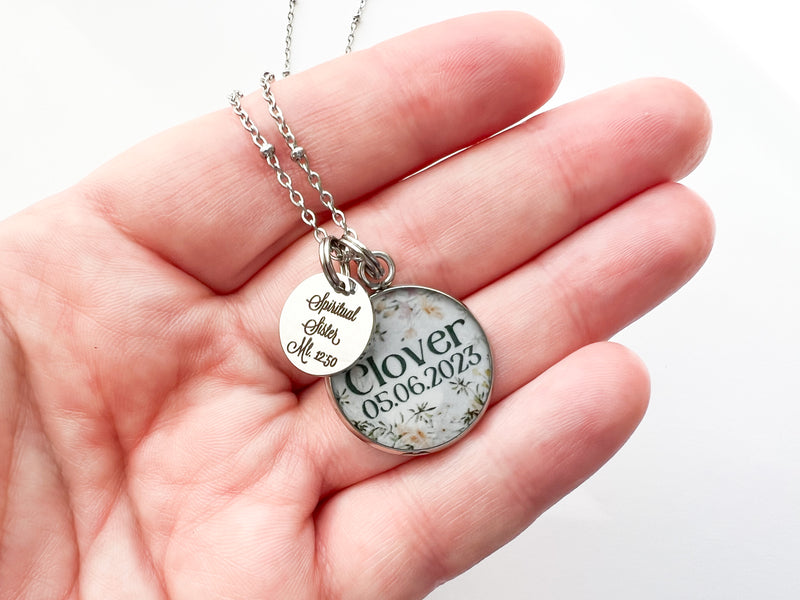 Personalized Necklace - Wildflower - GINGERS