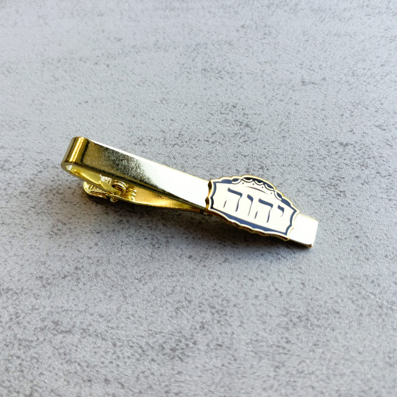 Gold Tetragrammaton Tie Clip