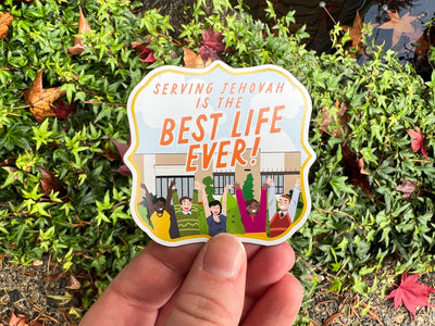 Serving Jehovah is the Best Life Ever Magnets - GINGERS