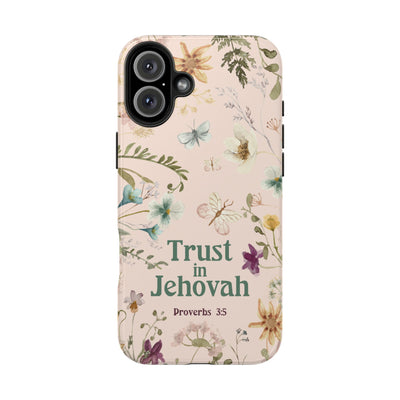 Trust in Jehovah Tough Phone Cases - IPhone