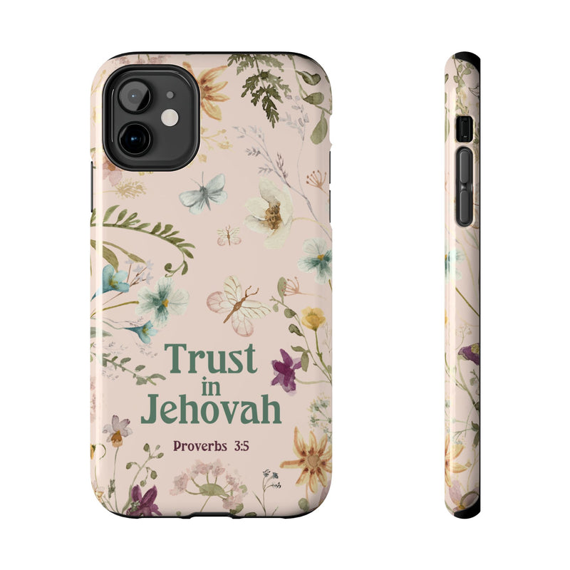 Trust in Jehovah Tough Phone Cases - IPhone