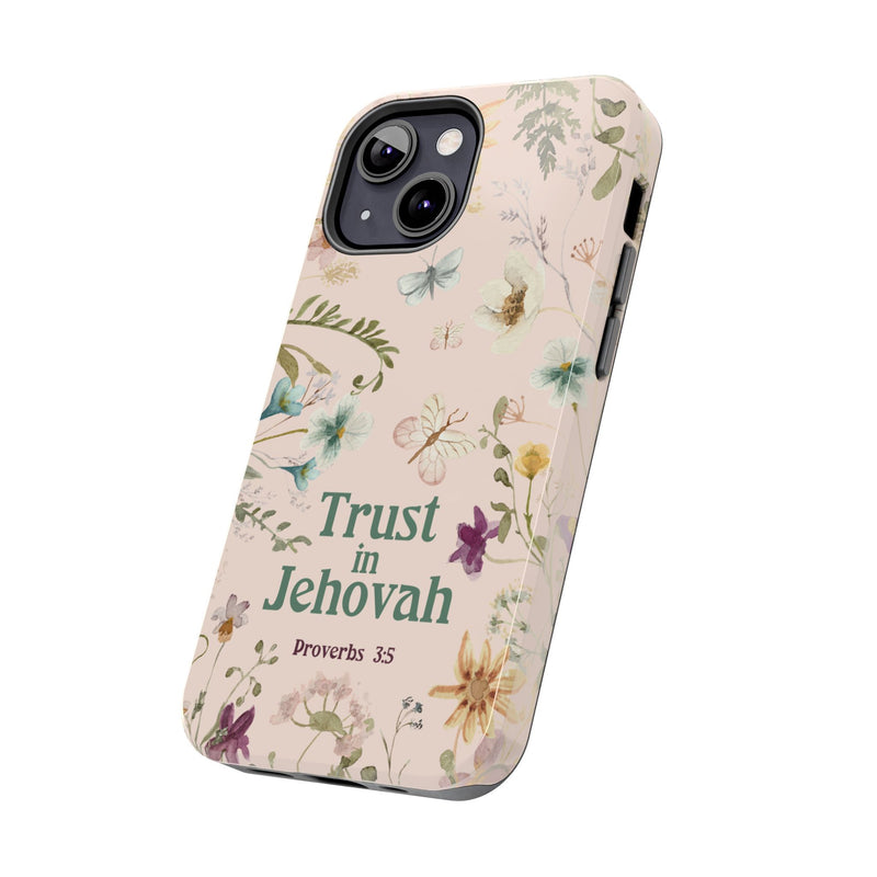 Trust in Jehovah Tough Phone Cases - IPhone