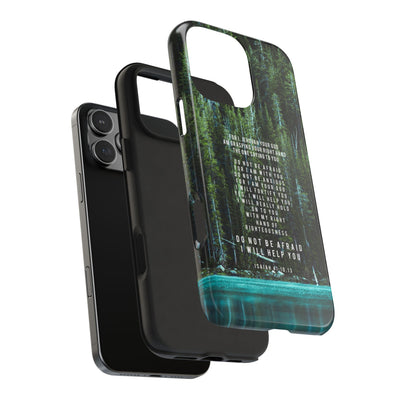 Isaiah 41 Tough Phone Cases - iPhone