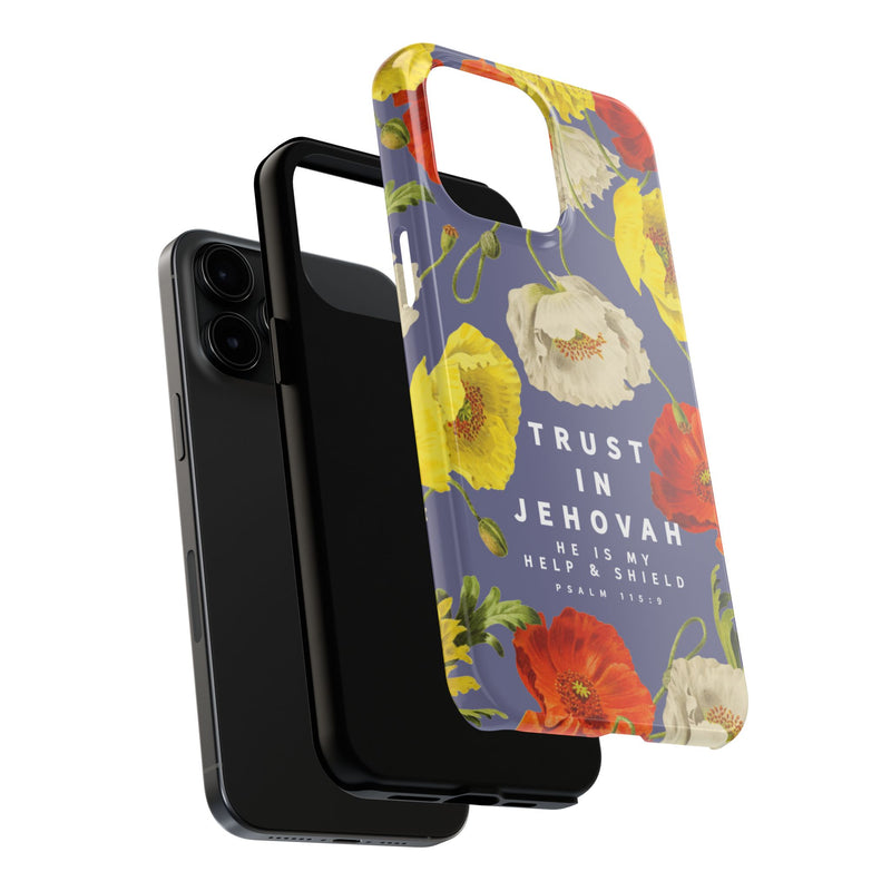 Trust in Jehovah Tough Phone Cases - IPhone