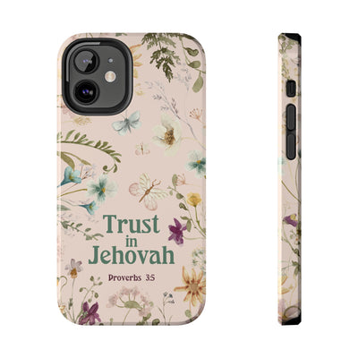 Trust in Jehovah Tough Phone Cases - IPhone