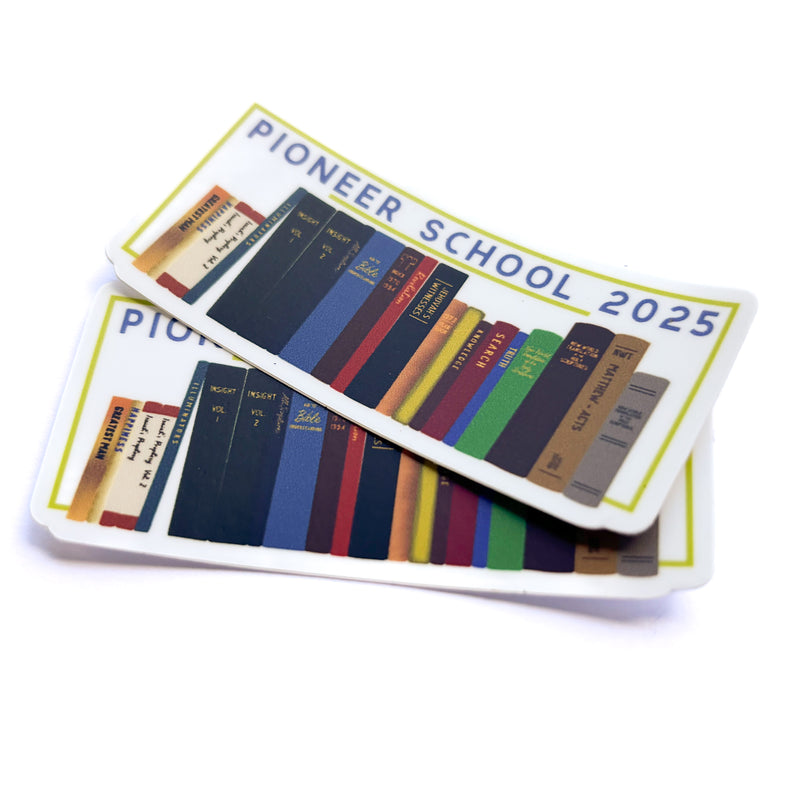 Pioneer School 2025 Stickers
