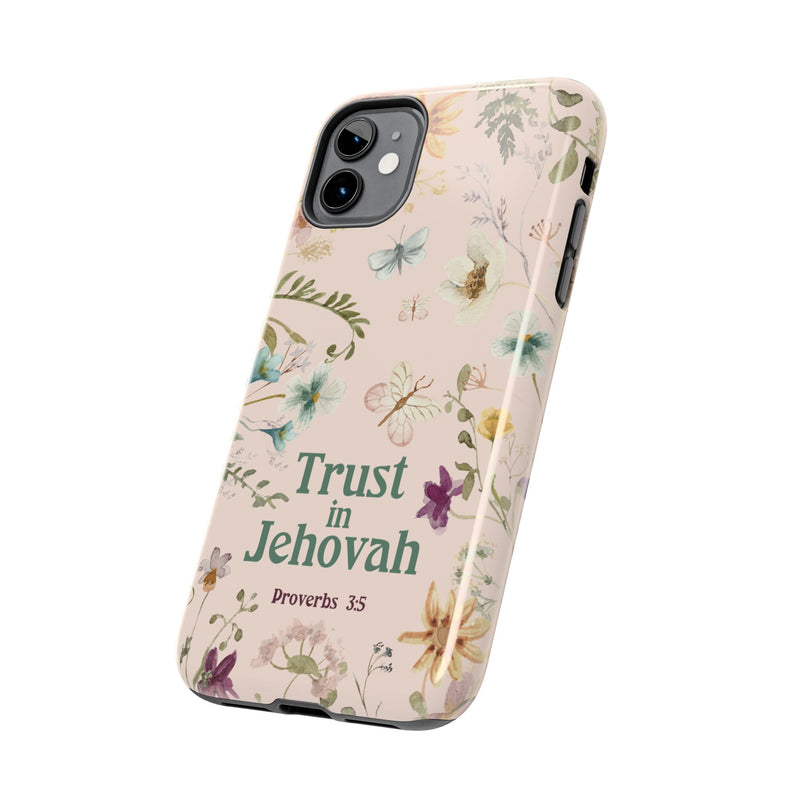 Trust in Jehovah Tough Phone Cases - IPhone