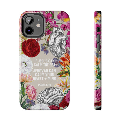 If Jesus Can Calm The Sea - Tough Phone Cases