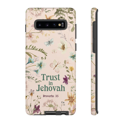 Trust in Jehovah Tough Cases - Pixel Galaxy