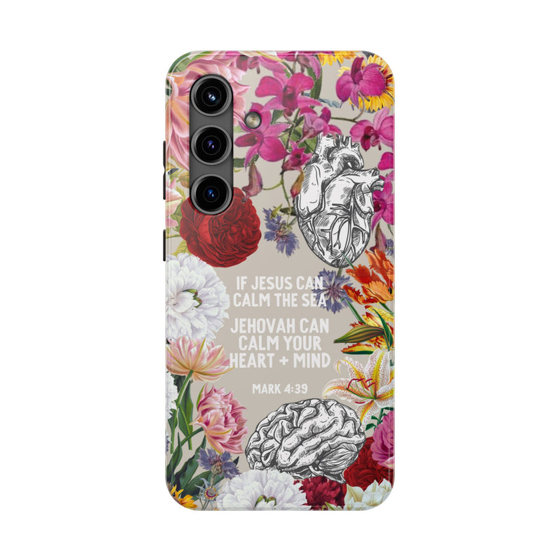 If Jesus Can Calm The Sea - Tough Phone Cases