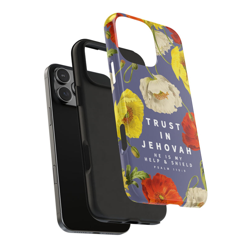 Trust in Jehovah Tough Phone Cases - IPhone