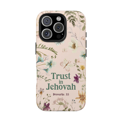 Trust in Jehovah Tough Phone Cases - IPhone