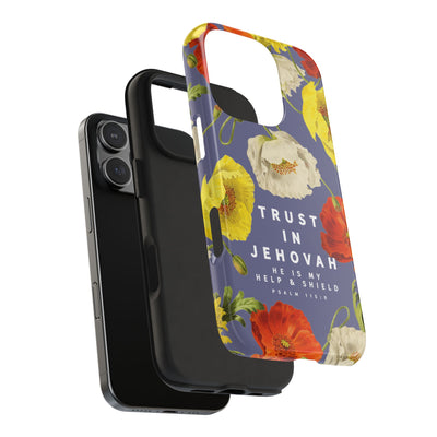 Trust in Jehovah Tough Phone Cases - IPhone