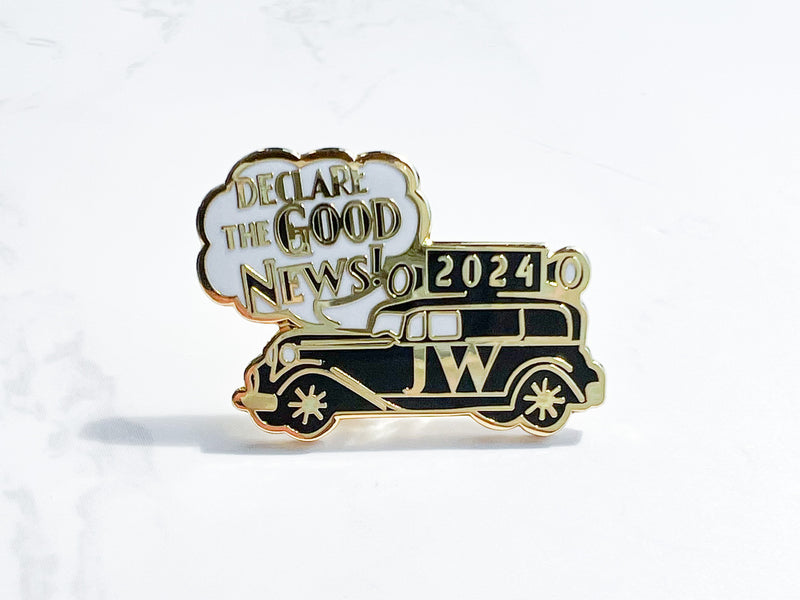 Declare The Good News Sound Car Enamel Pins - GINGERS
