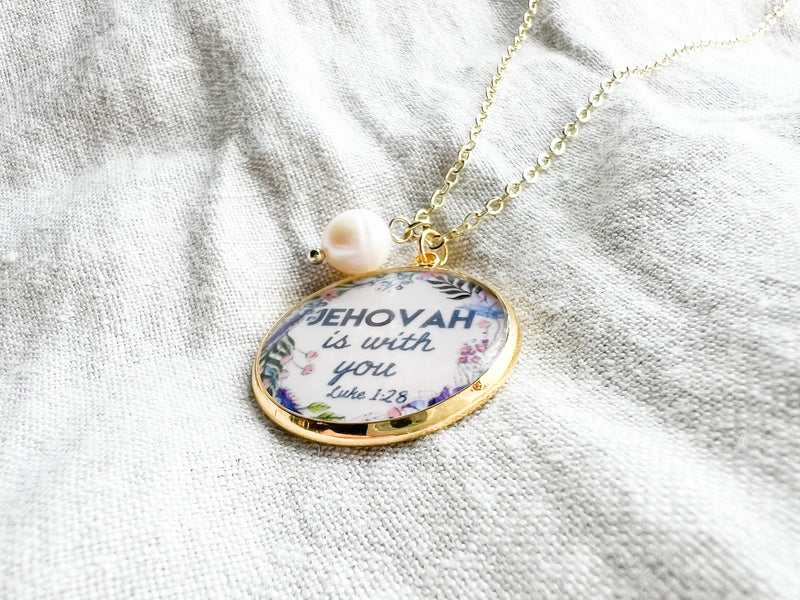 Jehovah is With You Necklace