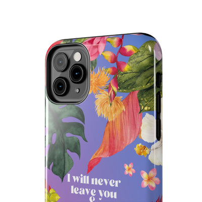 I Will Never Leave Or Abandon You Tough Phone Cases - IPhone