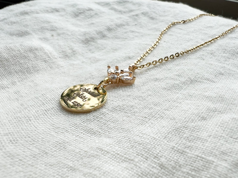 Spiritual Sister Gold Necklace