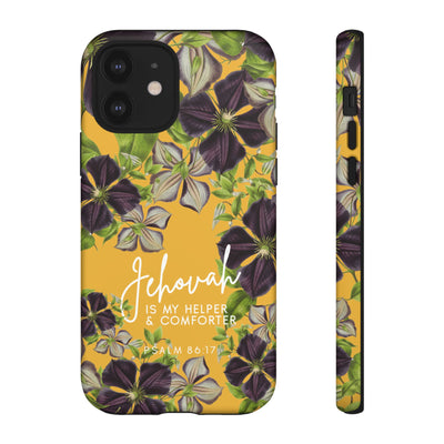 Jehovah is My Helper and Comforter Phone Case - Pixel, Galaxy, IPhone