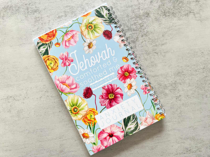 Jehovah Comforted And Soothed Me Anxiety Journal - GINGERS