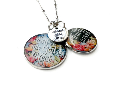 Enter Into Gods Rest - Personalized Necklace - GINGERS