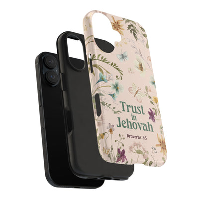 Trust in Jehovah Tough Phone Cases - IPhone