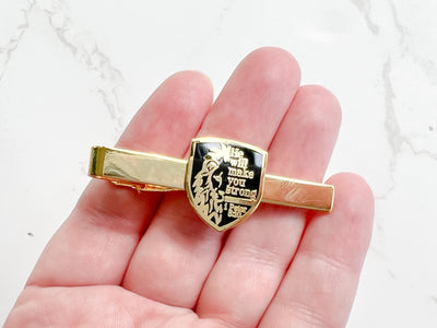 Gold Strong Lion Tie Clip - GINGERS