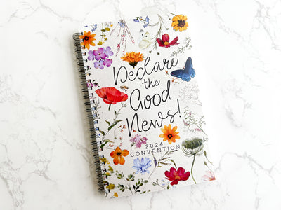 Wildflower Convention Notebook - GINGERS
