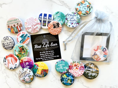 Best Life Ever Gift Bags - Mixed Pins - GINGERS