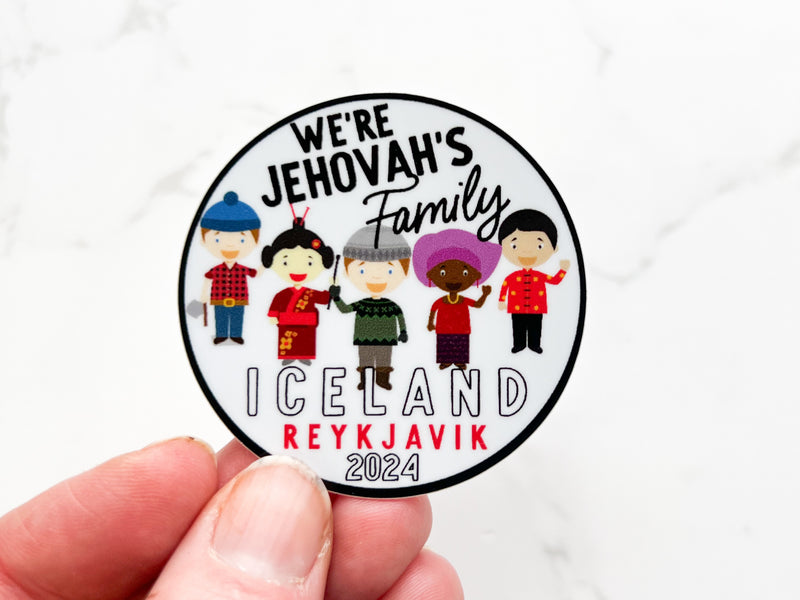 Iceland Special Convention Stickers - GINGERS