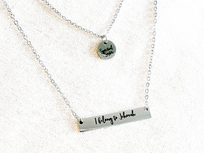 I Belong to Jehovah - Layered Necklace