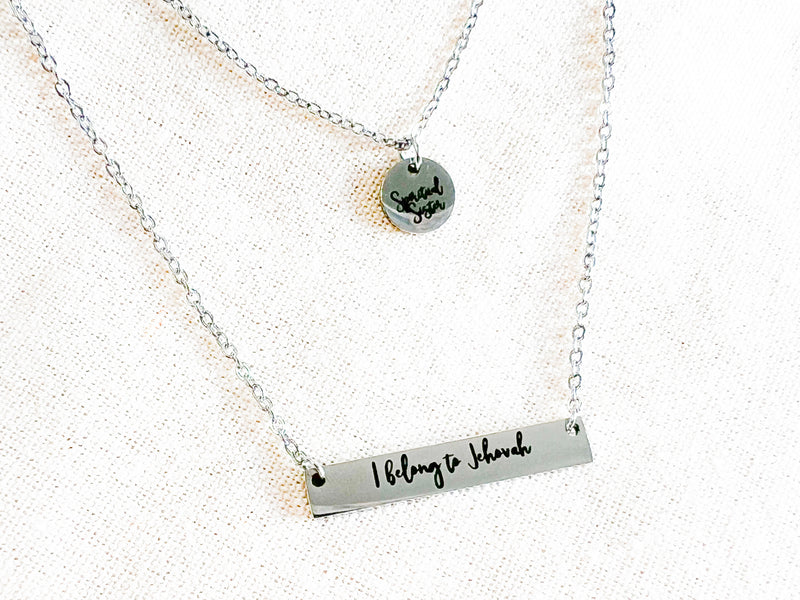 I Belong to Jehovah - Layered Necklace