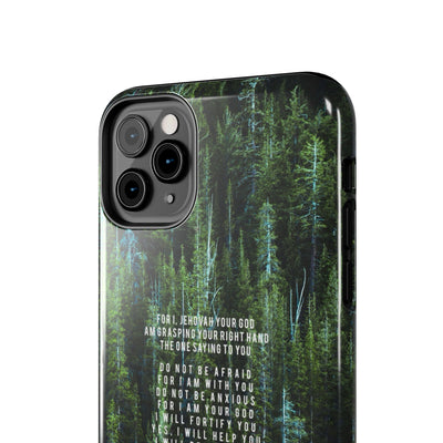 Isaiah 41 Tough Phone Cases - iPhone