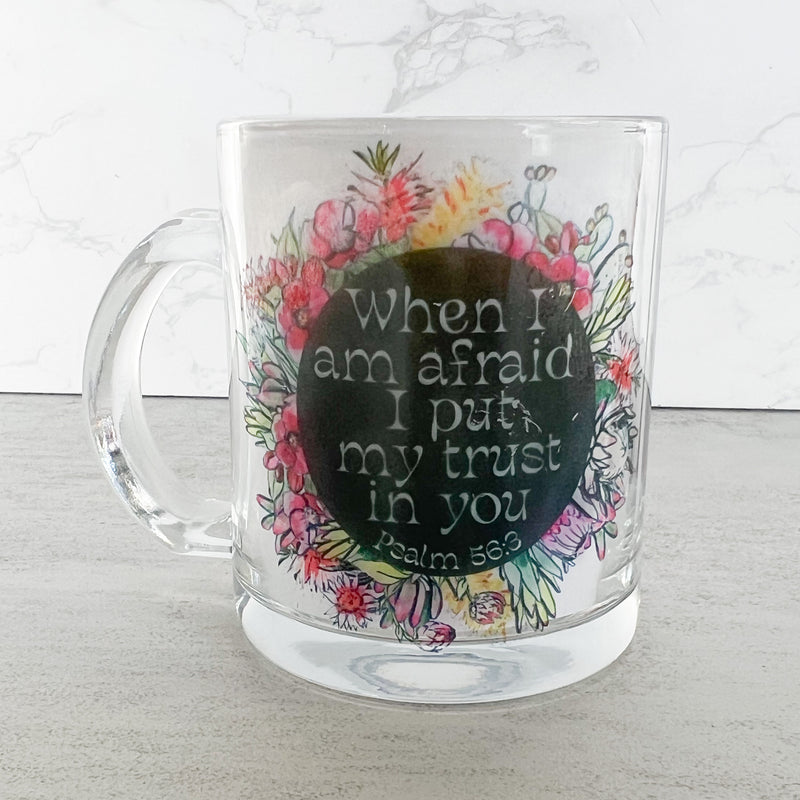 NOT PERFECT Limited Edition - Clear When Im Afraid Mug