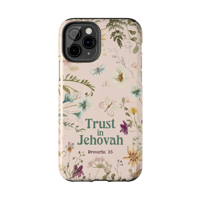 Trust in Jehovah Tough Phone Cases - IPhone