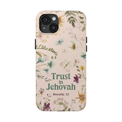 Trust in Jehovah Tough Phone Cases - IPhone