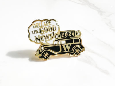 Declare The Good News Sound Car Enamel Pins - GINGERS