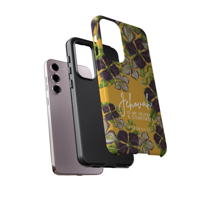 Jehovah is My Helper and Comforter Phone Case - Pixel, Galaxy, IPhone