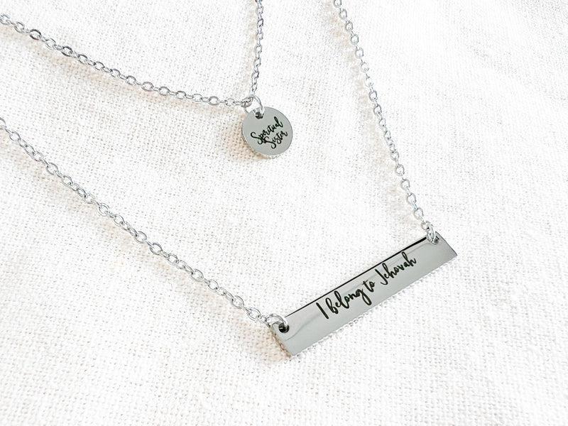 I Belong to Jehovah - Layered Necklace