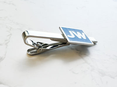 JW Tie Clip Silver