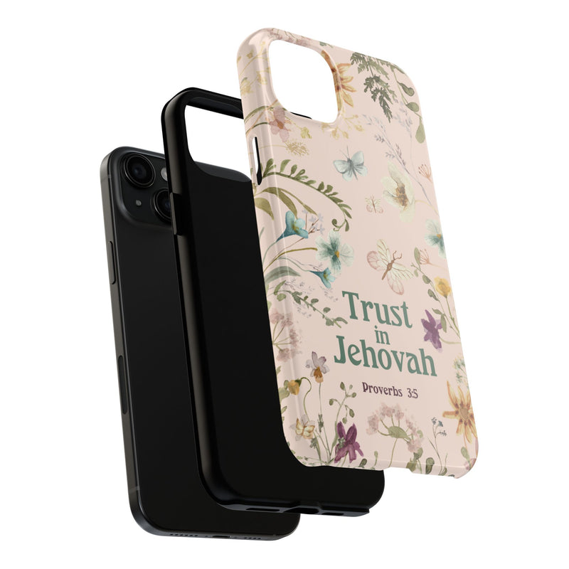 Trust in Jehovah Tough Phone Cases - IPhone