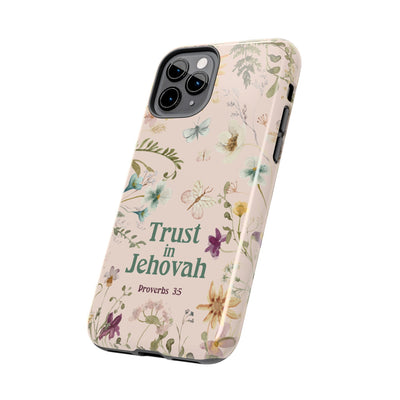 Trust in Jehovah Tough Phone Cases - IPhone