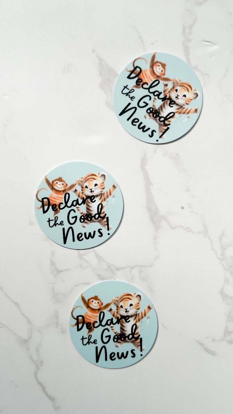 Unlikely Animal Friends Convention Stickers - GINGERS