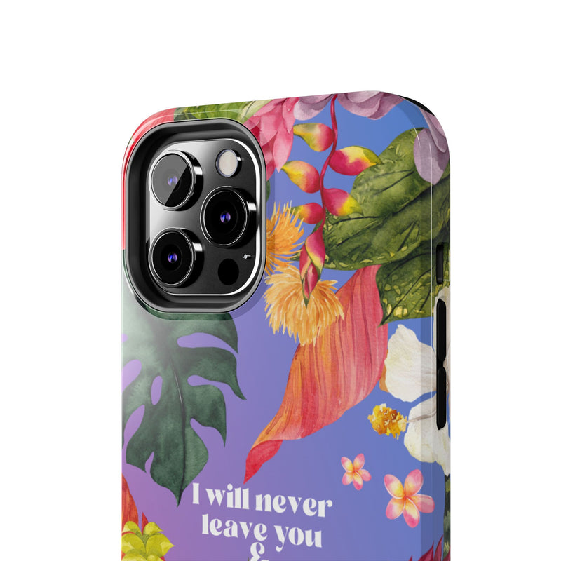 I Will Never Leave Or Abandon You Tough Phone Cases - IPhone