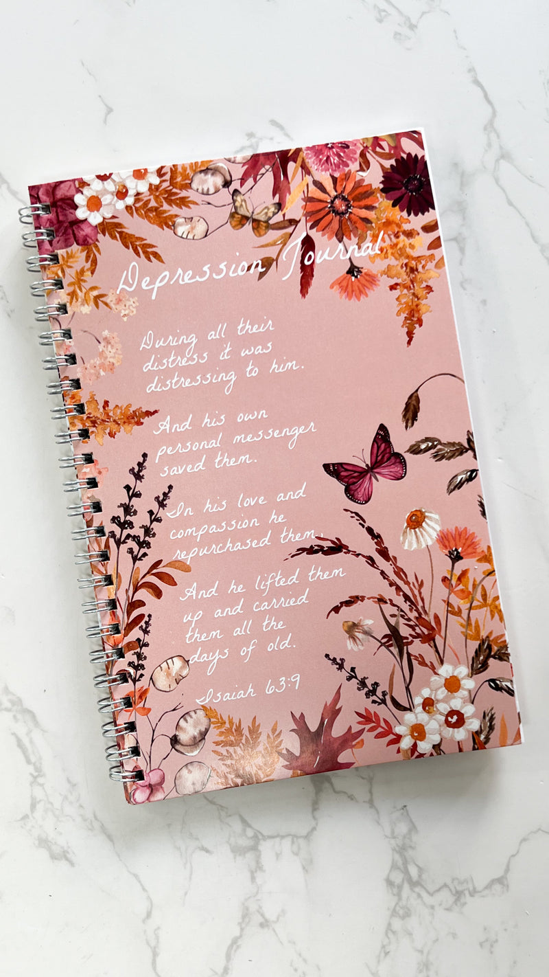 Cozy Floral Depression Journal - GINGERS