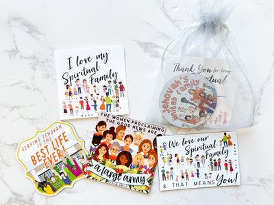 Spiritual Family Gift Bags Magnets - GINGERS