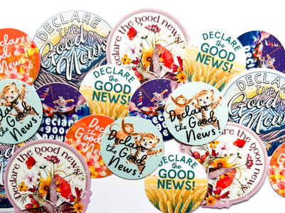 Declare The Good News Mixed Stickers - GINGERS