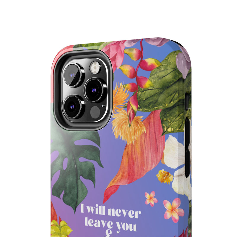 I Will Never Leave Or Abandon You Tough Phone Cases - IPhone