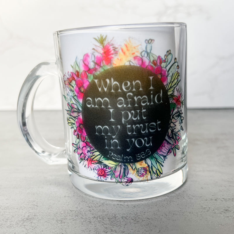 NOT PERFECT Limited Edition - Clear When Im Afraid Mug