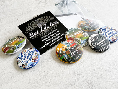 Best Life Ever Gift Bags - Go Make Disciples Pins